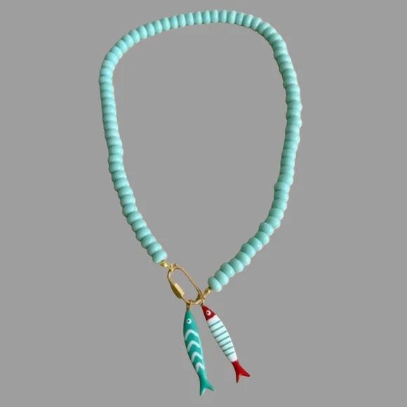 Assymetrical resin pendant earrings; 2.76"Lx1.18"W; nwot - Picture 3 of 4